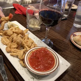 chicken wings and fried chicken, food