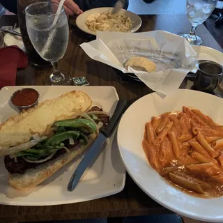 Spicy Italian Sausage Sandwich