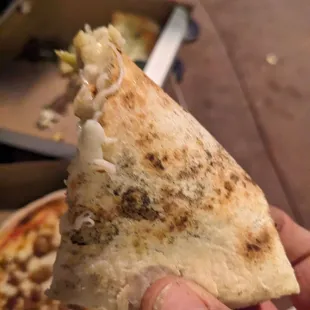 Bottom, crust was soft.