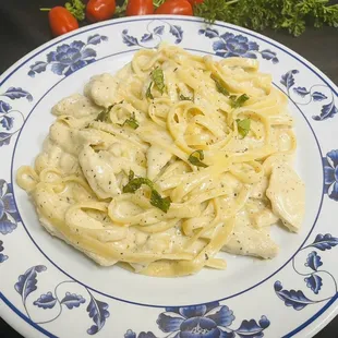 Chicken Fettuccini Alfredo with Chicken Special