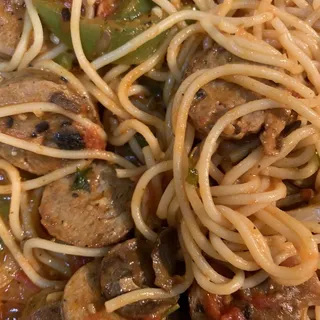 Spaghetti with Sausage