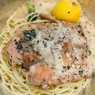 Salmon Piccata