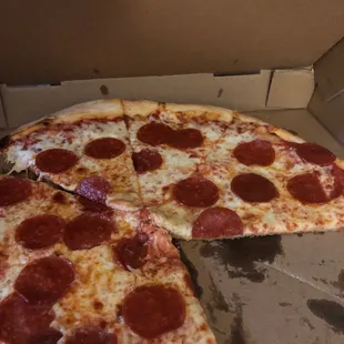 Pepperoni pizza