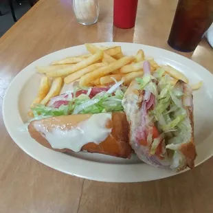 Italian sub. Could use a little more meat but over all fresh and AMAZING a must try