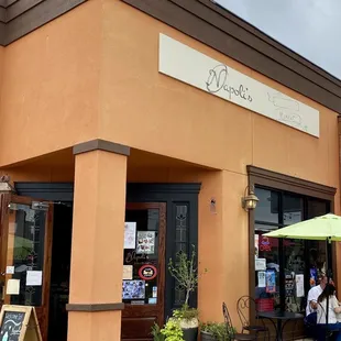 Partial view of the outside