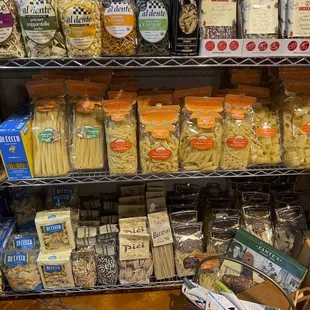 Great pasta selection