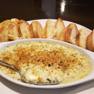 Spinach, artichoke, and jalapeno dip