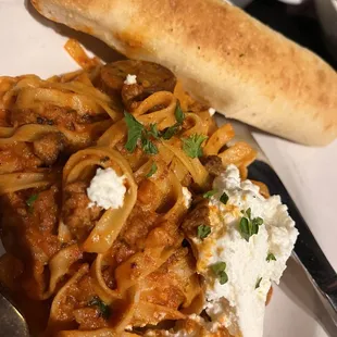 Fettuccine Bolognese