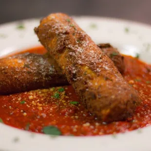 Deep Fried Lasagna Rolls