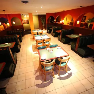 interior, sushi and sashimi