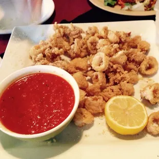 Fried calamari..