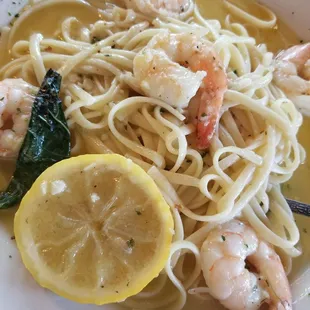 Shrimp scampi