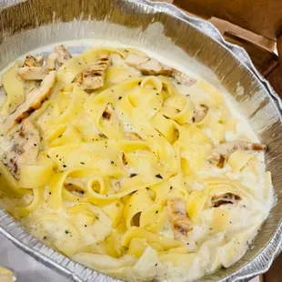 Chicken Fettucine Alfredo