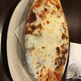 Meat lasagna....So cheesy so saucy so good!