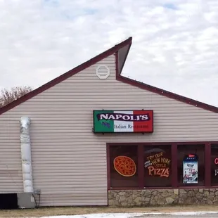 the outside of the restaurant