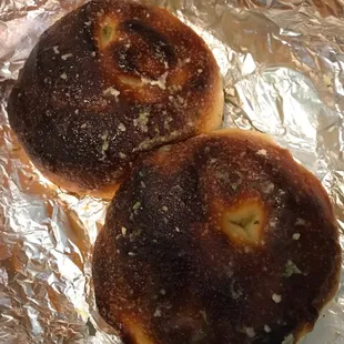 Our burnt rolls ...