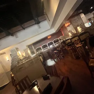 inside