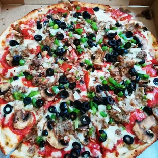 Surpreme special pizza