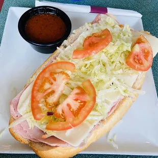 Cold sub sandwich