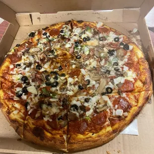 Large deluxe($23.00)! So good!