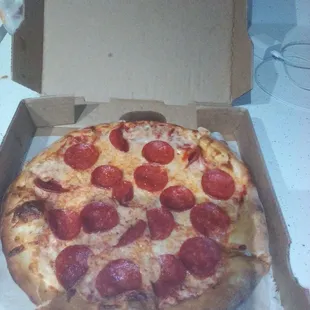 10 inch pepperoni