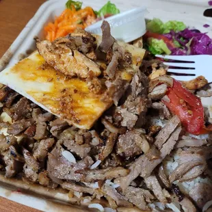 Combo Döner with rice   I miss the döner in Berlin !!