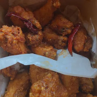 Got the half/half chicken today