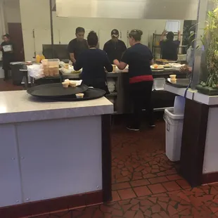 They whip some delicious hibachi in minutes and they hook it up with some delicious shrimp, Yum!