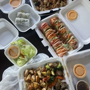 The spread