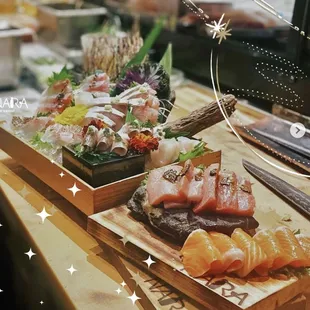 sashimi, sushi, food, sushi and sashimi