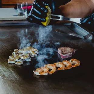 food, sushi and sashimi