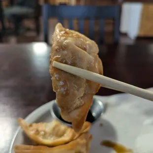 Potstickers (7 for 6 dollars! Great bang for your buck)