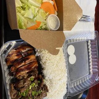 Chicken & Bulgogi Teriyaki Combo Plate