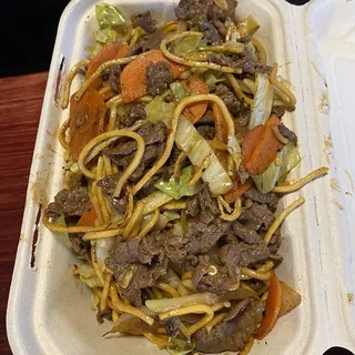 Beef Yakisoba Noodles