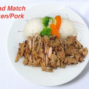 Mix and Match Combo - Chicken Teriyaki and Pork Teriyaki