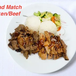 Mix and Match Combo - Chicken Teriyaki and Beef Teriyaki