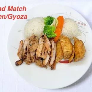 Mix and Match Combo - Chicken Teriyaki and Gyoza