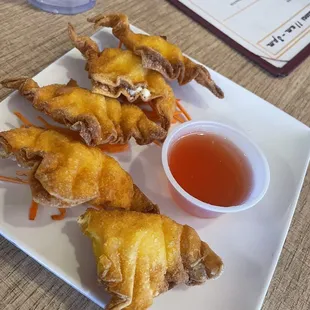 2. Cheese Wontons