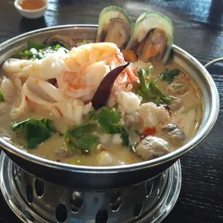 Seafood Coconut Soup