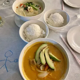 Simmered Beef Massaman Curry w/Avocado