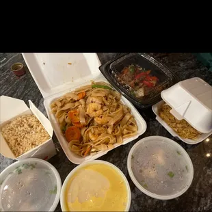 Here is $100 for the food