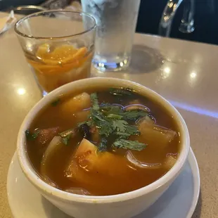 Tom yum soup