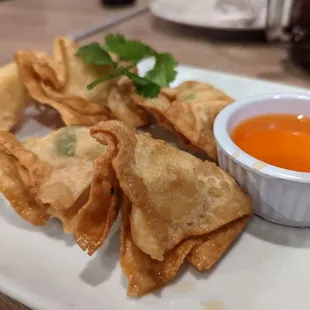 a plate of food