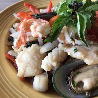 Hot and Spicy Seafood