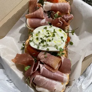 Burrata Bruschetta