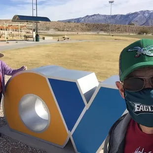 At the new playground at Naranja Park