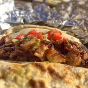 Pollo Asado Burritos