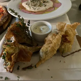 Fried Zucchini Flowers