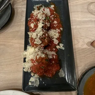 Meatballs appetizer