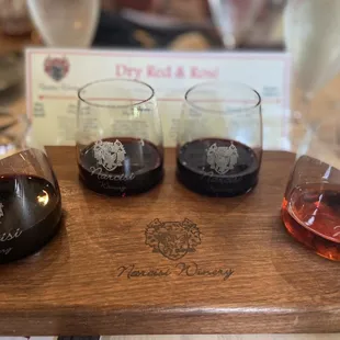 Wine flight
